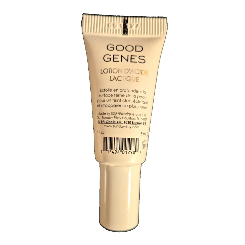 5x Sunday Riley Good Genes Lactic Acid Treatment Mini Travel Size 0.17oz/5ml Ea
